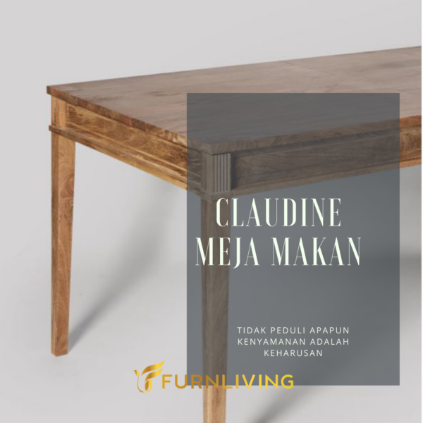 Claudine Meja Makan - Gambar 2