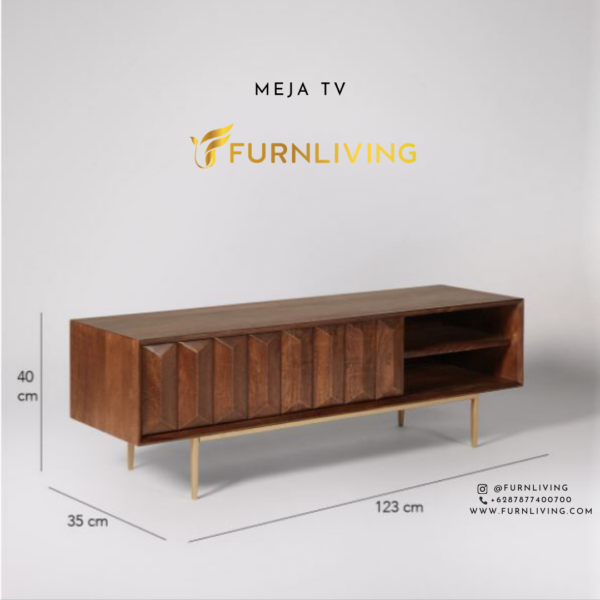 Overbeck Meja TV - Gambar 4